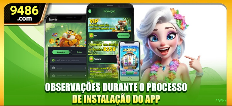 Configurações úteis dentro do app 889bet